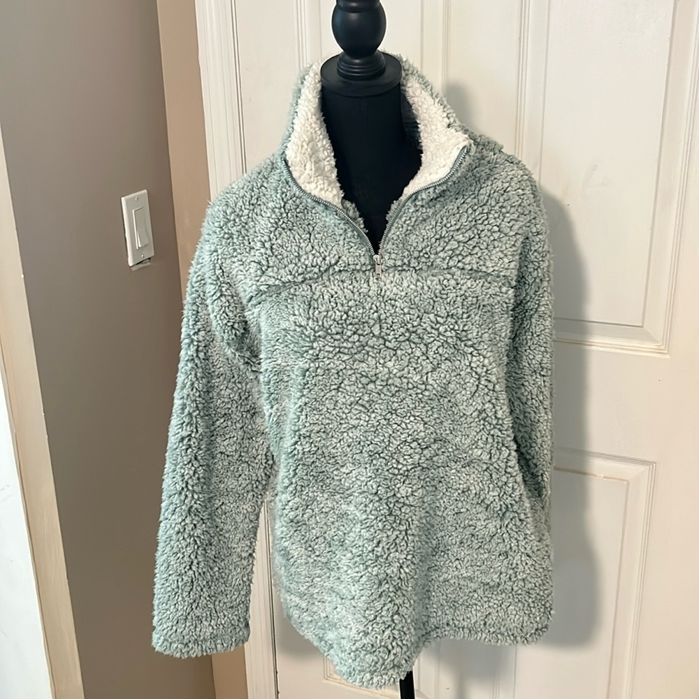 Peach love pullover jacket medium